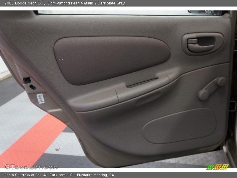 Light Almond Pearl Metallic / Dark Slate Gray 2003 Dodge Neon SXT