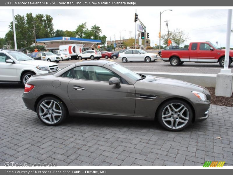  2015 SLK 250 Roadster Indium Grey Metallic