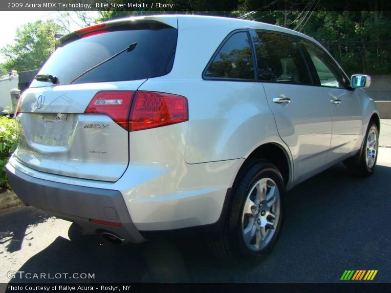 Billet Silver Metallic / Ebony 2009 Acura MDX Technology