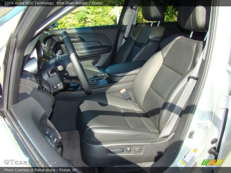 Billet Silver Metallic / Ebony 2009 Acura MDX Technology