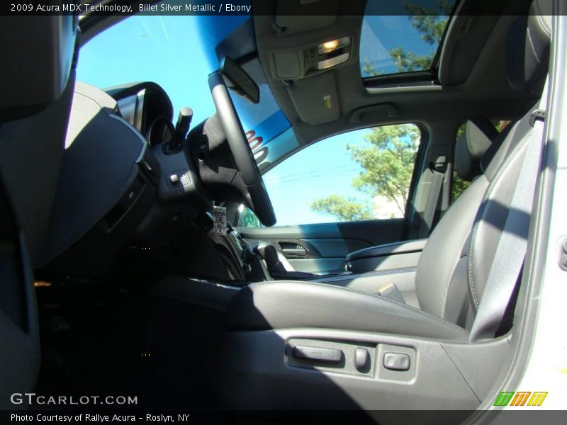Billet Silver Metallic / Ebony 2009 Acura MDX Technology