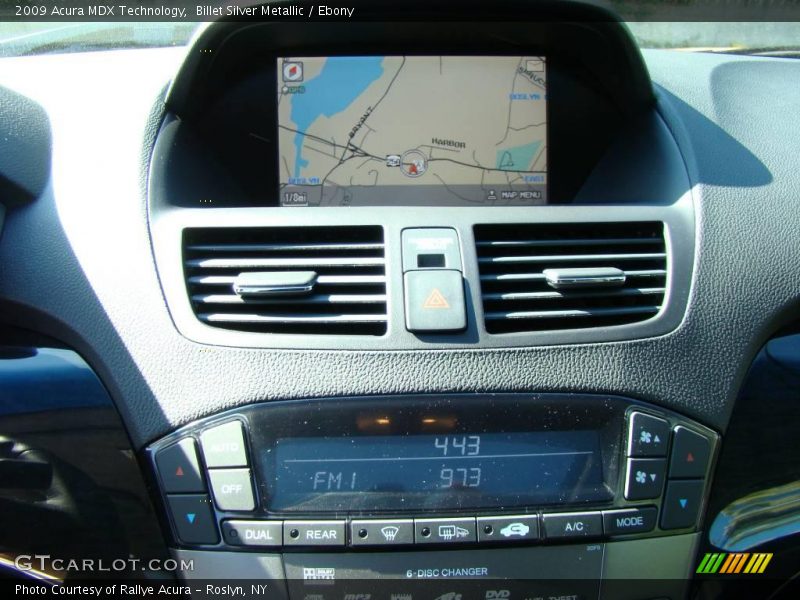 Billet Silver Metallic / Ebony 2009 Acura MDX Technology