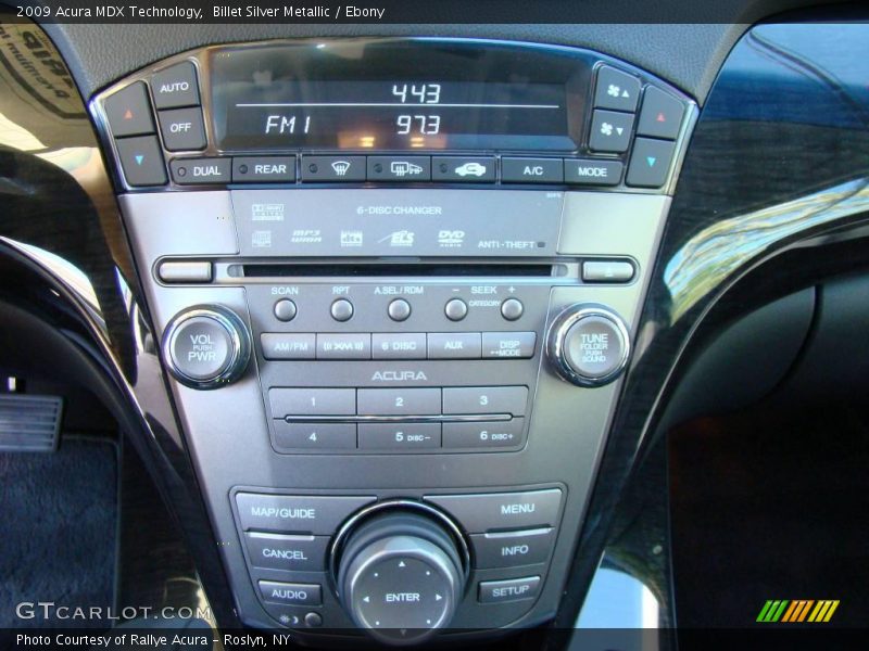 Billet Silver Metallic / Ebony 2009 Acura MDX Technology