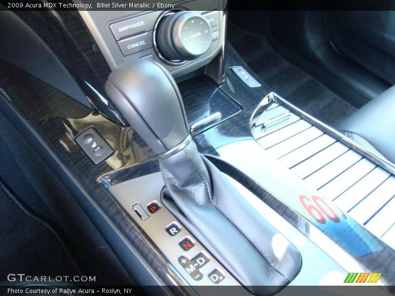 Billet Silver Metallic / Ebony 2009 Acura MDX Technology