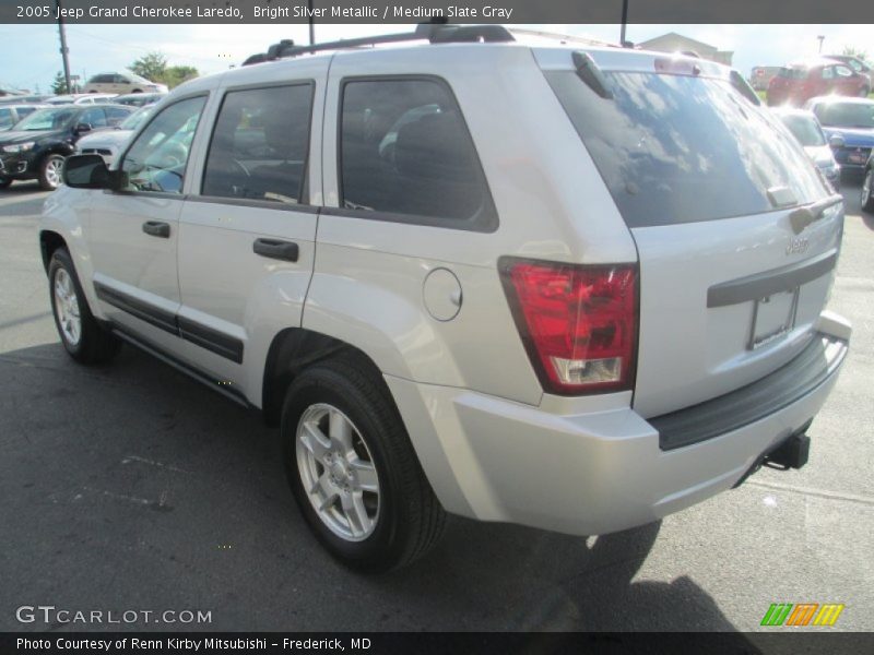 Bright Silver Metallic / Medium Slate Gray 2005 Jeep Grand Cherokee Laredo