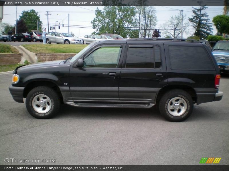 Black / Medium Graphite 1999 Mercury Mountaineer 4WD