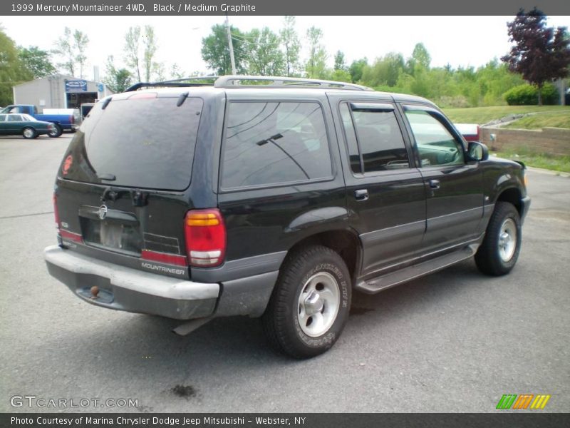 Black / Medium Graphite 1999 Mercury Mountaineer 4WD