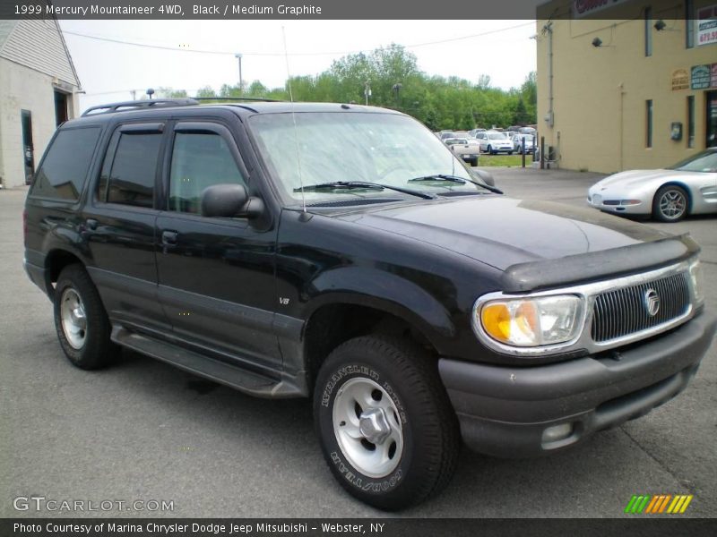 Black / Medium Graphite 1999 Mercury Mountaineer 4WD