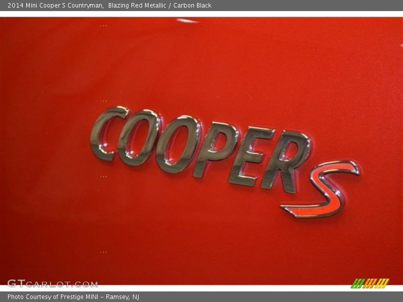 Blazing Red Metallic / Carbon Black 2014 Mini Cooper S Countryman