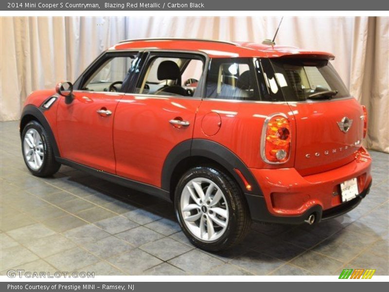 Blazing Red Metallic / Carbon Black 2014 Mini Cooper S Countryman