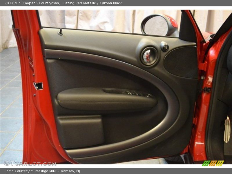 Blazing Red Metallic / Carbon Black 2014 Mini Cooper S Countryman