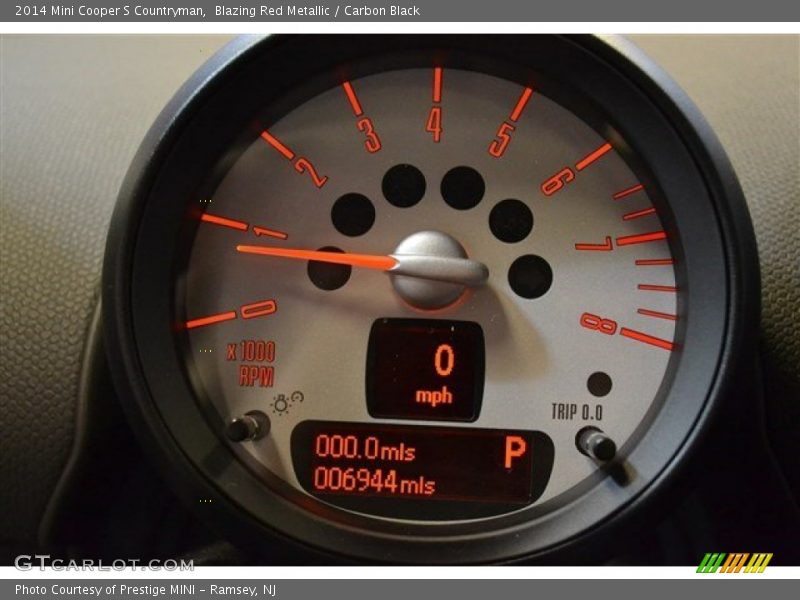 Blazing Red Metallic / Carbon Black 2014 Mini Cooper S Countryman