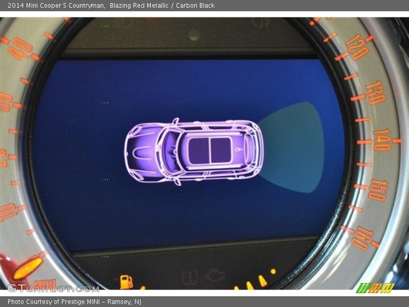 Blazing Red Metallic / Carbon Black 2014 Mini Cooper S Countryman