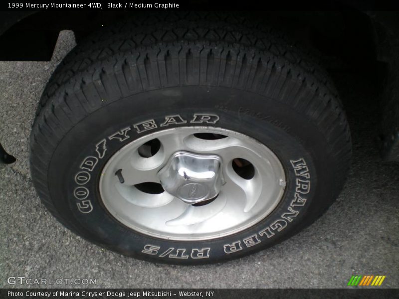 Black / Medium Graphite 1999 Mercury Mountaineer 4WD
