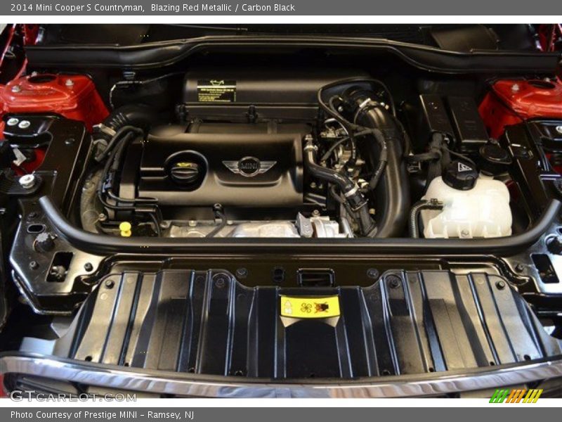 Blazing Red Metallic / Carbon Black 2014 Mini Cooper S Countryman