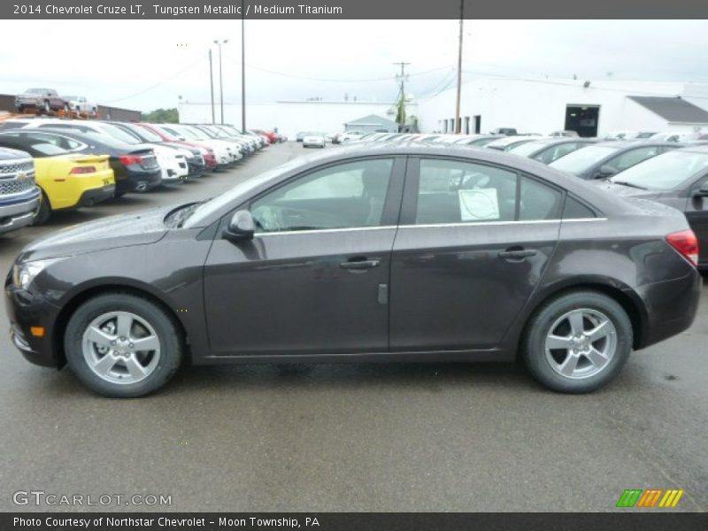 Tungsten Metallic / Medium Titanium 2014 Chevrolet Cruze LT