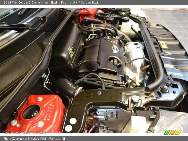 Blazing Red Metallic / Carbon Black 2014 Mini Cooper S Countryman
