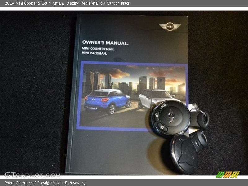 Blazing Red Metallic / Carbon Black 2014 Mini Cooper S Countryman