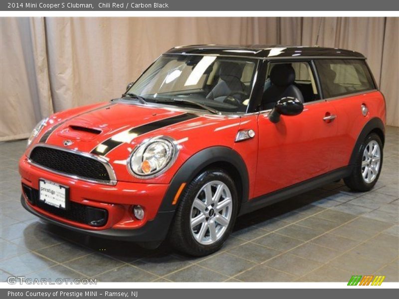 Chili Red / Carbon Black 2014 Mini Cooper S Clubman
