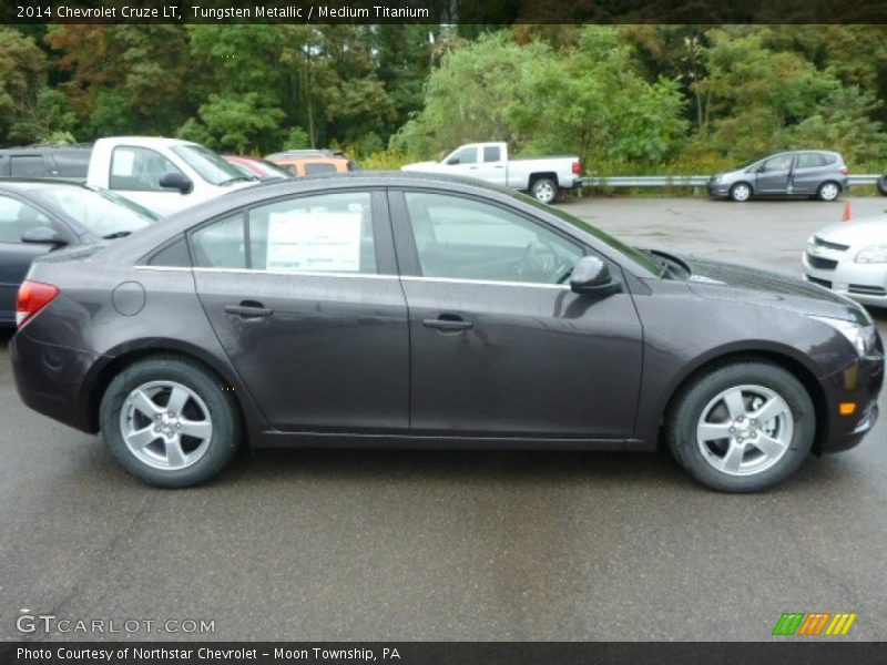 Tungsten Metallic / Medium Titanium 2014 Chevrolet Cruze LT