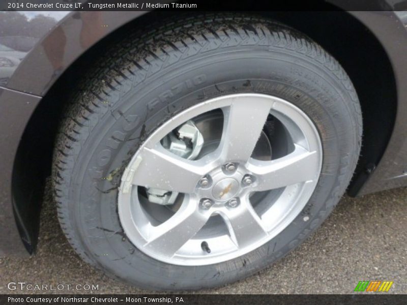 Tungsten Metallic / Medium Titanium 2014 Chevrolet Cruze LT