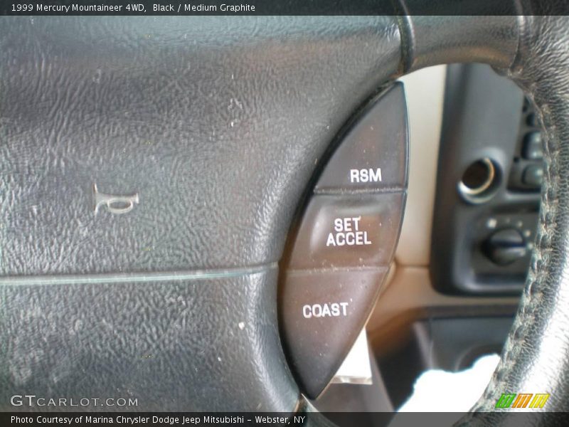 Black / Medium Graphite 1999 Mercury Mountaineer 4WD