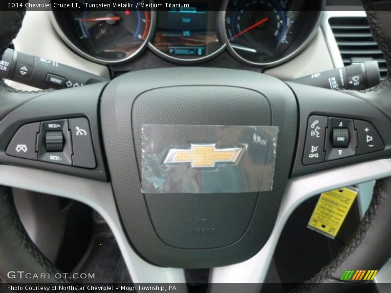 Tungsten Metallic / Medium Titanium 2014 Chevrolet Cruze LT