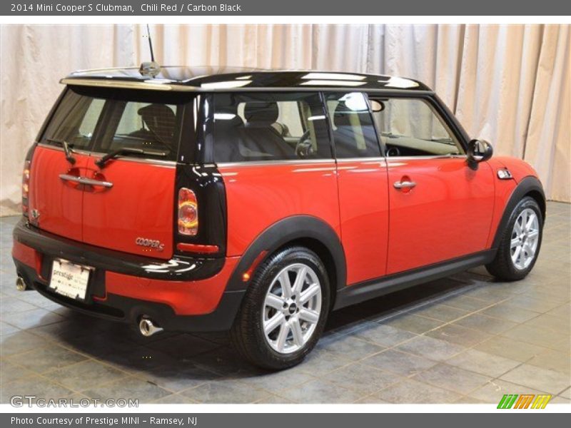 Chili Red / Carbon Black 2014 Mini Cooper S Clubman