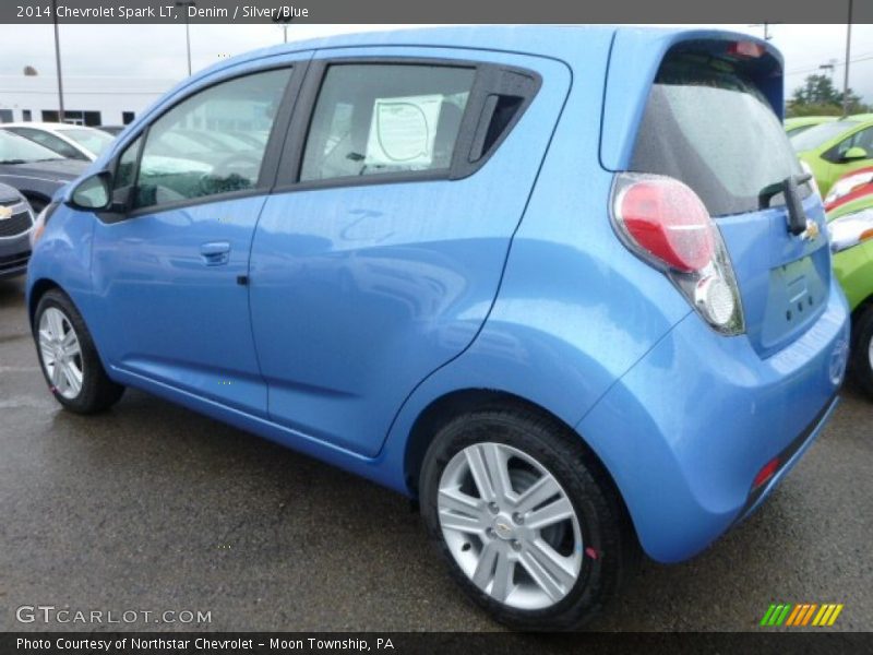 Denim / Silver/Blue 2014 Chevrolet Spark LT