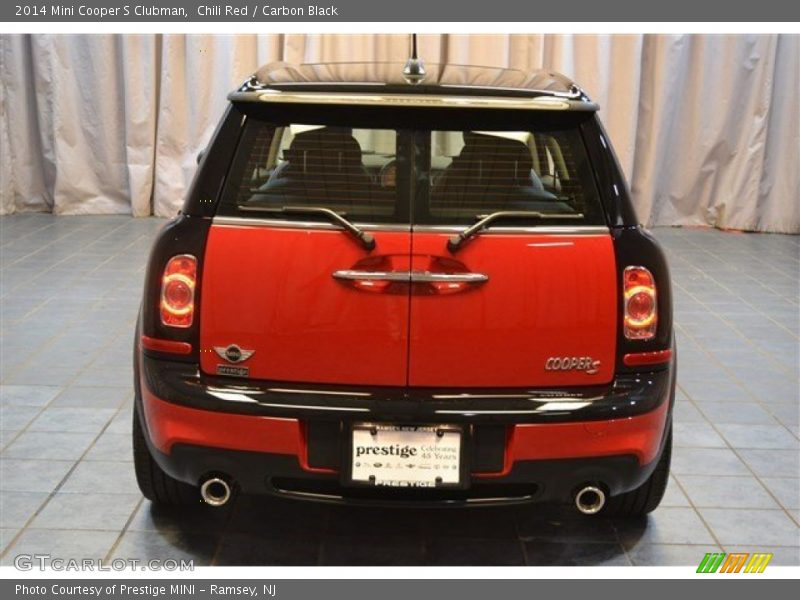 Chili Red / Carbon Black 2014 Mini Cooper S Clubman