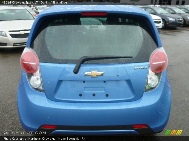 Denim / Silver/Blue 2014 Chevrolet Spark LT