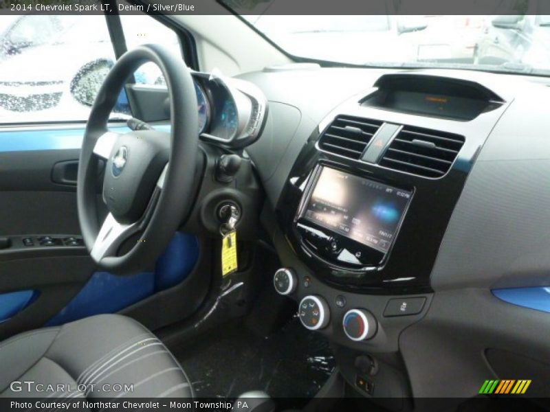 Denim / Silver/Blue 2014 Chevrolet Spark LT