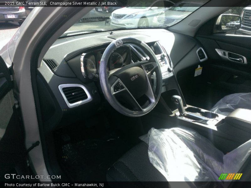 Champagne Silver Metallic / Jet Black 2015 GMC Terrain SLE