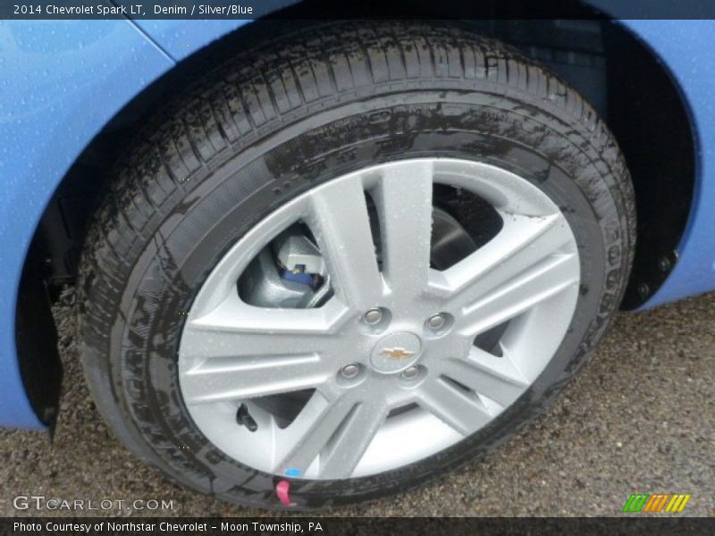 Denim / Silver/Blue 2014 Chevrolet Spark LT