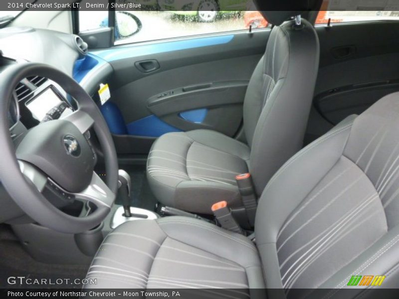 Denim / Silver/Blue 2014 Chevrolet Spark LT