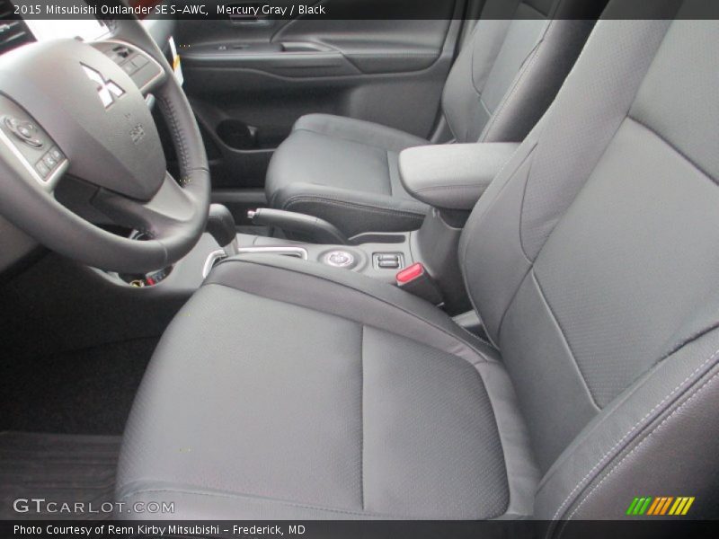 Mercury Gray / Black 2015 Mitsubishi Outlander SE S-AWC