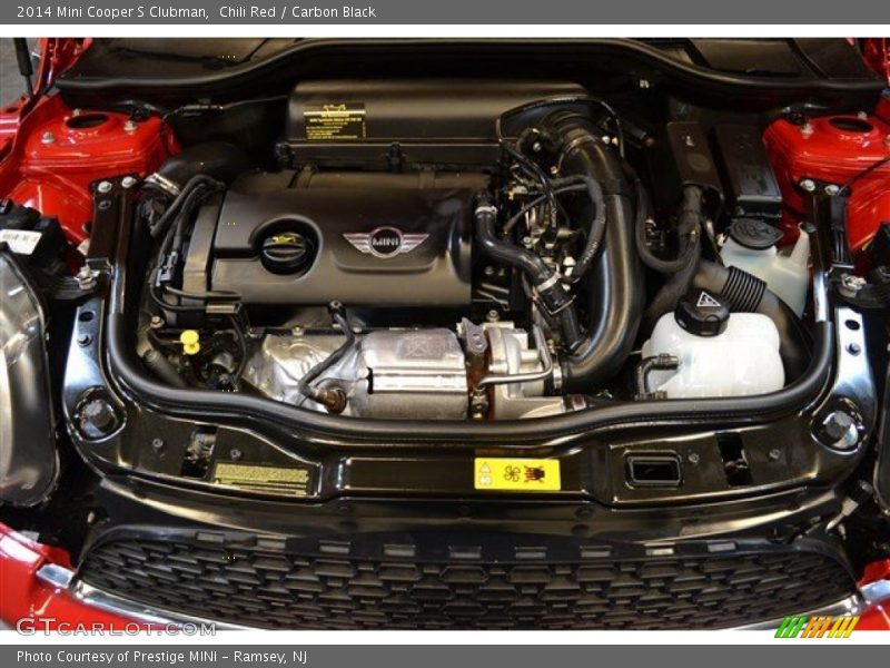 Chili Red / Carbon Black 2014 Mini Cooper S Clubman