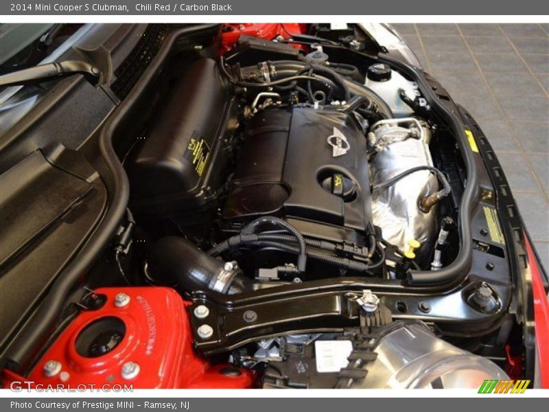 Chili Red / Carbon Black 2014 Mini Cooper S Clubman
