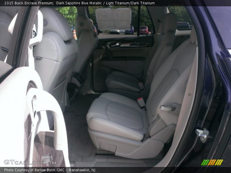 Dark Sapphire Blue Metallic / Light Titanium/Dark Titanium 2015 Buick Enclave Premium