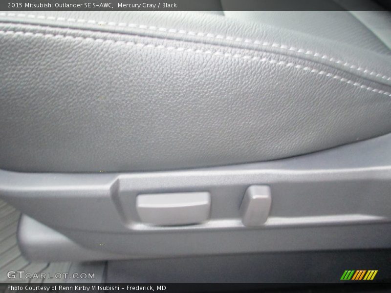 Mercury Gray / Black 2015 Mitsubishi Outlander SE S-AWC