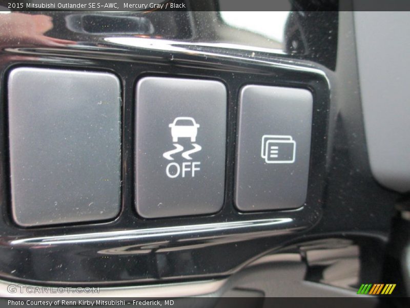 Mercury Gray / Black 2015 Mitsubishi Outlander SE S-AWC