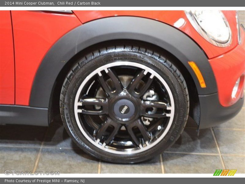 Chili Red / Carbon Black 2014 Mini Cooper Clubman