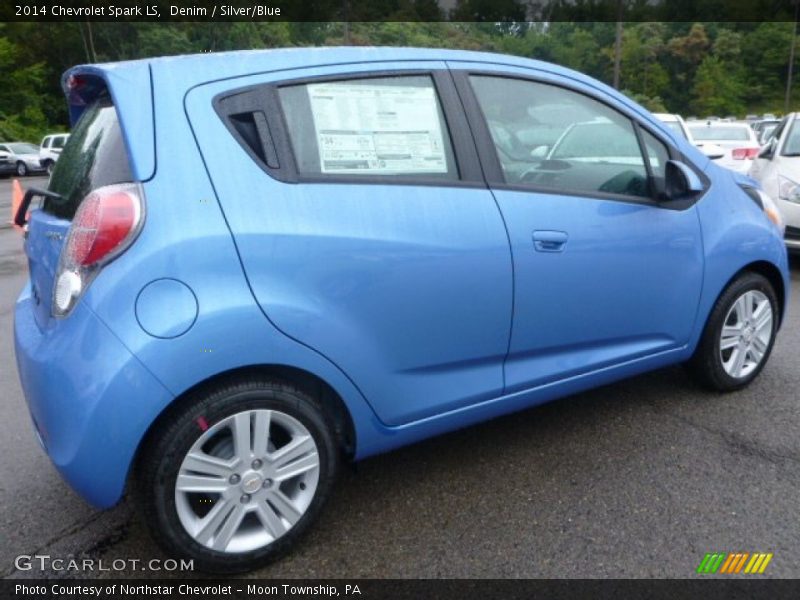 Denim / Silver/Blue 2014 Chevrolet Spark LS