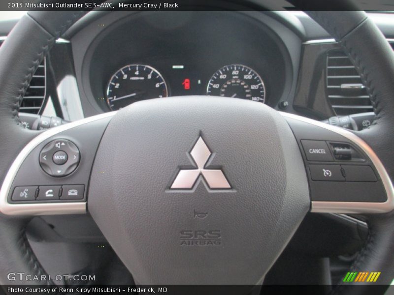 Mercury Gray / Black 2015 Mitsubishi Outlander SE S-AWC