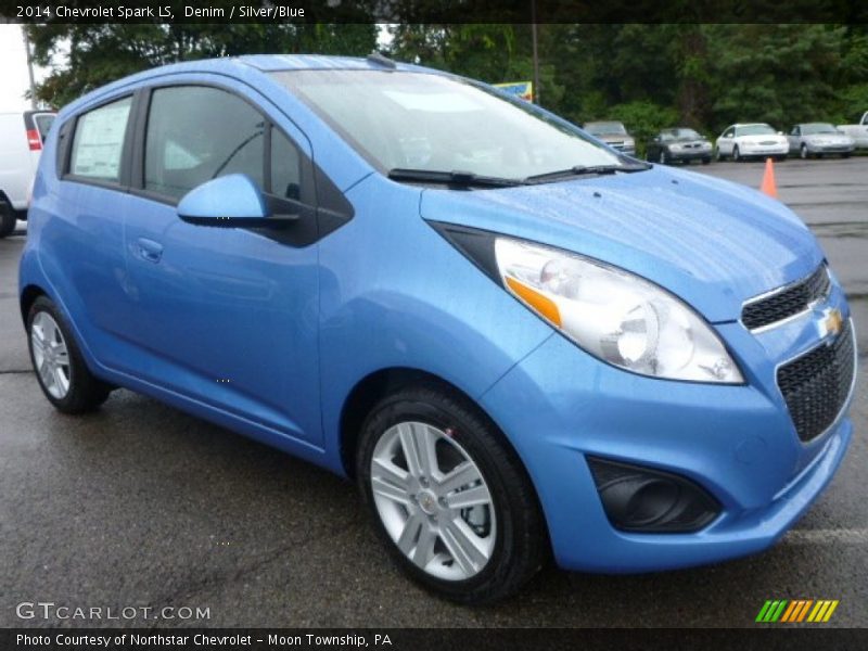 Denim / Silver/Blue 2014 Chevrolet Spark LS