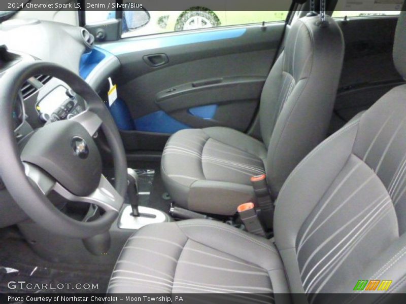 Denim / Silver/Blue 2014 Chevrolet Spark LS