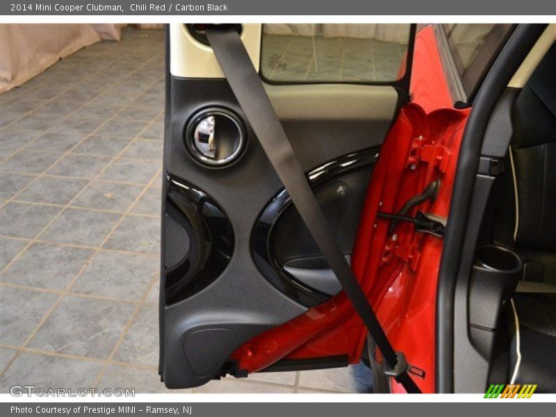 Chili Red / Carbon Black 2014 Mini Cooper Clubman