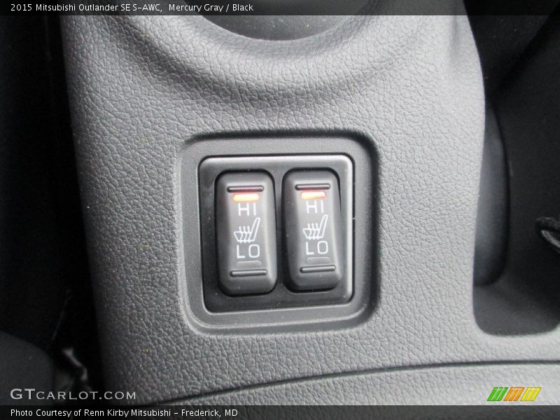 Mercury Gray / Black 2015 Mitsubishi Outlander SE S-AWC