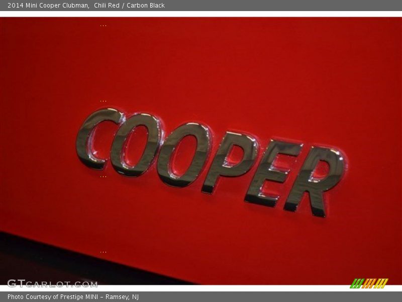 Chili Red / Carbon Black 2014 Mini Cooper Clubman