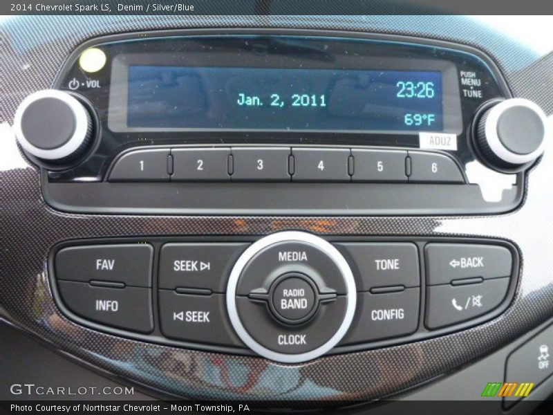 Denim / Silver/Blue 2014 Chevrolet Spark LS